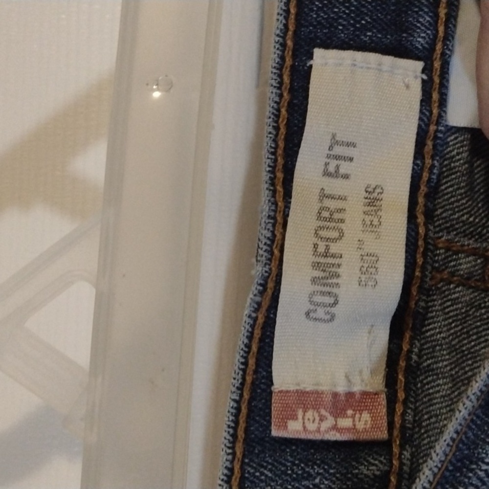 Big Men's 560 comfort fit Levi's blue jeans size W44xL32 - Picture 11 of 15